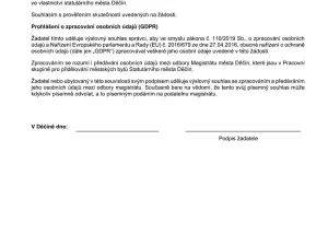 Pronájem bytu 1+kk, Děčín, Tržní, 33 m2