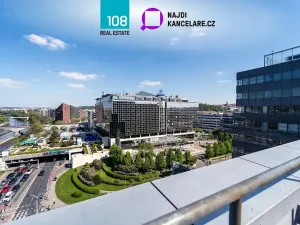 Pronájem kanceláře, Praha - Karlín, Ke Štvanici, 1473 m2