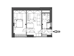Pronájem bytu 2+kk, Praha - Nové Město, Václavské náměstí, 43 m2
