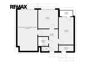 Prodej bytu 3+kk, Praha - Modřany, Levského, 62 m2