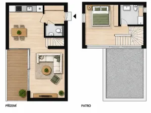 Pronájem bytu 2+kk, Luhačovice, Masarykova, 83 m2