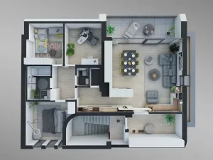 Pronájem bytu 4+kk, Praha - Zličín, Na Radosti, 114 m2