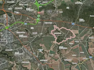 Prodej pole, Praha - Koloděje, Záhornická, 24489 m2