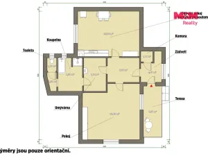 Pronájem bytu 2+kk, Všeruby, 82 m2