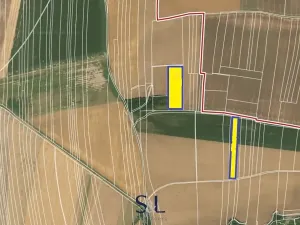 Prodej podílu pole, Budyně nad Ohří, 45702 m2