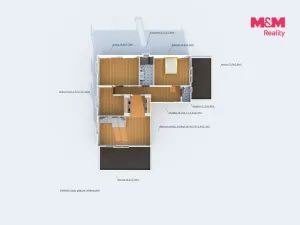 Pronájem rodinného domu, Druztová, 115 m2