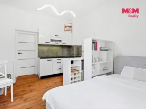 Pronájem bytu 2+kk, Jablonec nad Nisou - Mšeno nad Nisou, U Přehrady, 33 m2