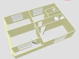 Pronájem bytu 3+1, Chomutov, Kamenná, 76 m2