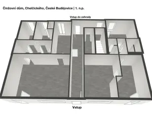 Prodej komerční nemovitosti, České Budějovice, Chelčického, 489 m2