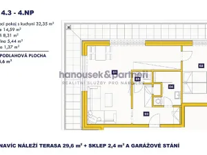 Prodej bytu 2+kk, Vrchlabí, Pražská, 65 m2