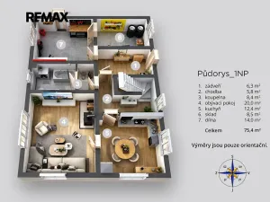 Prodej rodinného domu, Jiříkov, 95 m2