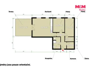 Pronájem bytu 3+kk, Dýšina, V. Brožíka, 90 m2
