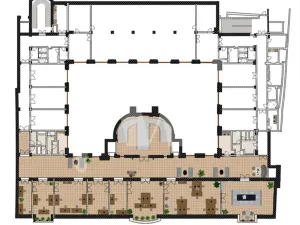 Pronájem kanceláře, Praha - Nové Město, Spálená, 538 m2