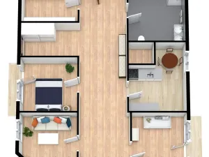 Pronájem bytu 3+1, Chomutov, Bezručova, 83 m2