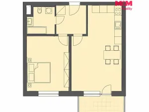 Prodej bytu 2+kk, Chýně, Ecksteinova, 53 m2
