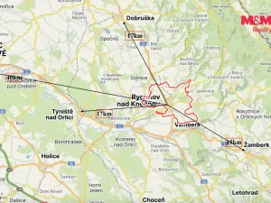 Pronájem bytu 2+kk, Rychnov nad Kněžnou, Mírová, 50 m2