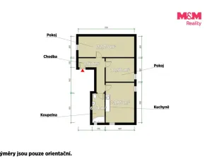 Pronájem bytu 3+kk, Chrást, tř. Čs. odboje, 72 m2