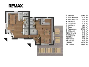 Prodej obchodního prostoru, Horní Suchá, 128 m2