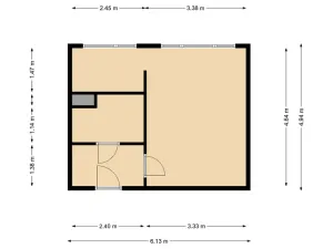 Prodej bytu 1+kk, Most, U Stadionu, 26 m2