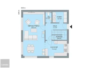Prodej rodinného domu, Káraný, 131 m2