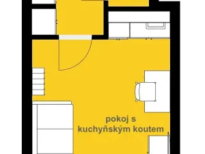 Pronájem bytu 1+kk, Brno, Halasovo náměstí, 24 m2