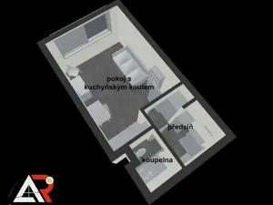 Pronájem bytu 1+kk, Brno, Halasovo náměstí, 24 m2