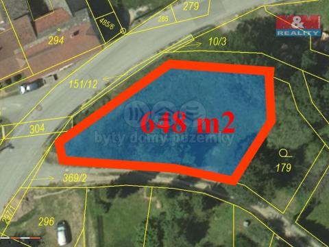 Prodej pozemku pro bydlení, Skřípov, 648 m2