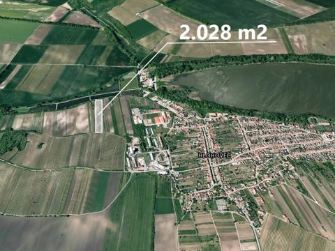 Prodej zemědělské půdy, Hlohovec, 1352 m2