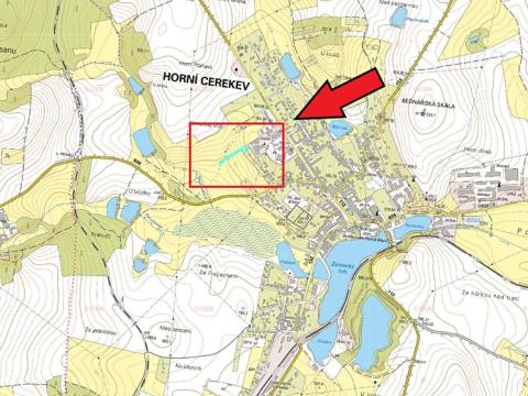 Prodej podílu pozemku pro bydlení, Horní Cerekev, 738 m2