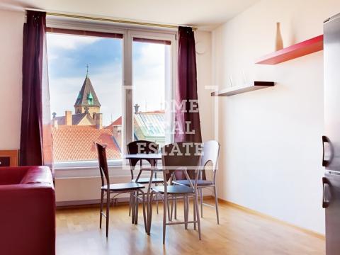 Pronájem bytu 1+kk, Praha - Smíchov, Švédská, 45 m2