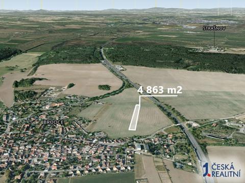 Prodej podílu pole, Brodce, 303 m2