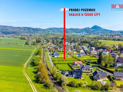 Prodej pozemku pro bydlení, Skalice u České Lípy, 1528 m2