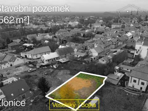 Prodej pozemku, Zlonice, 562 m2