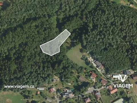 Prodej podílu lesa, Mírová pod Kozákovem, 844 m2