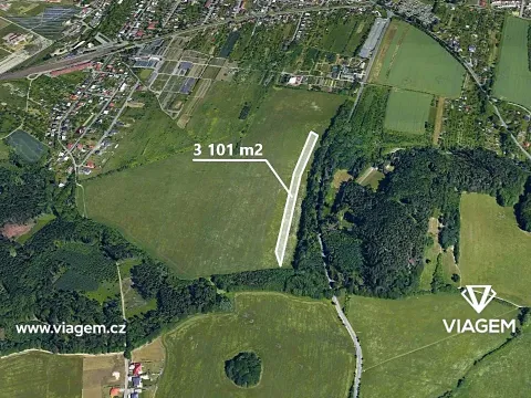 Prodej podílu pole, Bystřice pod Hostýnem, 1808 m2