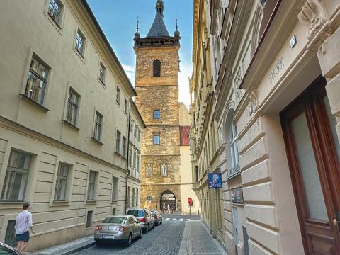 Pronájem bytu 2+kk, Praha - Nové Město, Řeznická, 44 m2