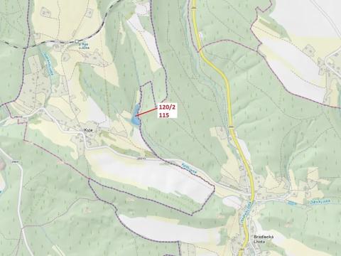 Dražba louky, Kyje, 4417 m2
