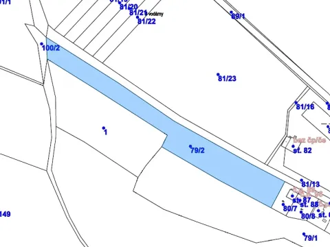 Prodej pozemku pro bydlení, Neděliště, 722 m2