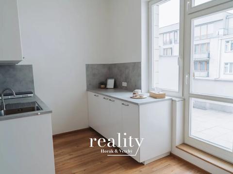 Pronájem bytu 1+1, Praha - Karlín, 34 m2