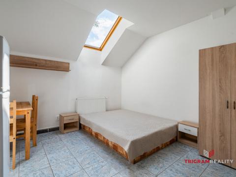 Pronájem bytu 1+kk, Hradec Králové - Plotiště nad Labem, Petra Jilemnického, 18 m2
