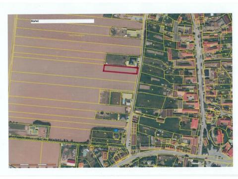 Prodej pozemku pro bydlení, Stařeč, Polní, 1281 m2