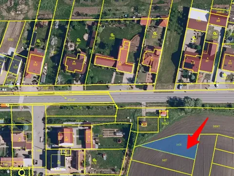 Prodej pozemku pro bydlení, Velké Němčice, Osvobození, 484 m2
