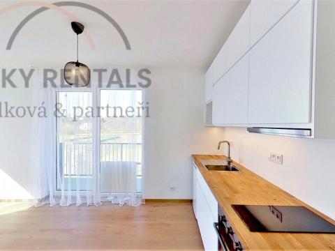 Pronájem bytu 1+kk, Praha - Hloubětín, Za černým mostem, 32 m2