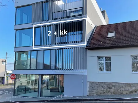 Pronájem bytu 2+kk, Zlín, Štefánikova, 52 m2