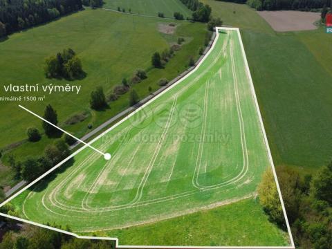 Prodej pozemku pro bydlení, Včelnička, 1500 m2
