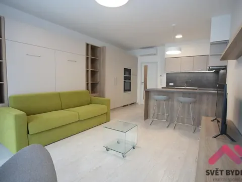 Pronájem bytu 1+kk, Praha - Karlín, Sokolovská, 35 m2