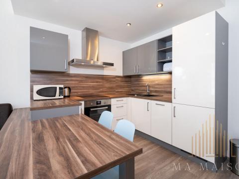 Pronájem bytu 2+kk, Praha - Vysočany, Pod Harfou, 55 m2