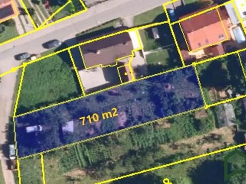 Prodej pozemku pro bydlení, Komořany, 710 m2
