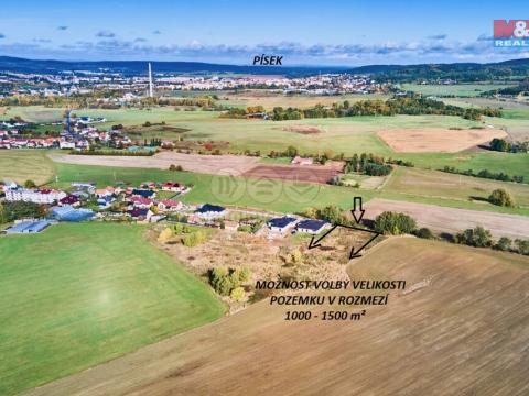 Prodej pozemku pro bydlení, Písek - Smrkovice, 1000 m2
