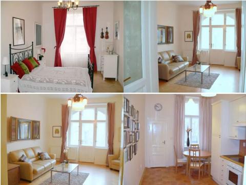 Pronájem bytu 2+1, Praha - Vinohrady, Slezská, 78 m2
